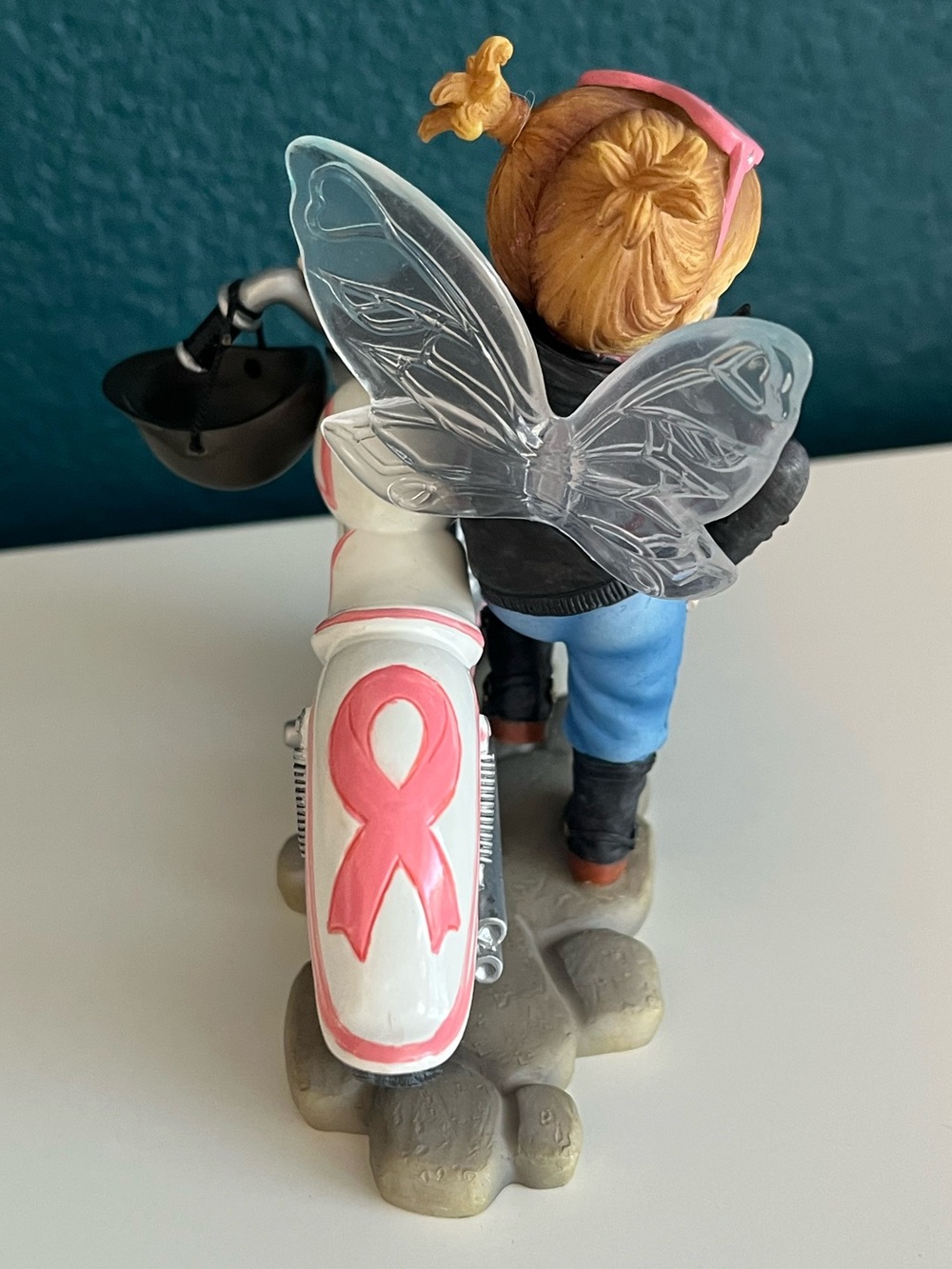 Enesco My Little Kitchen Fairies: Hope on Wheels Breast Cancer Awareness Figure - Picture 7 of 8